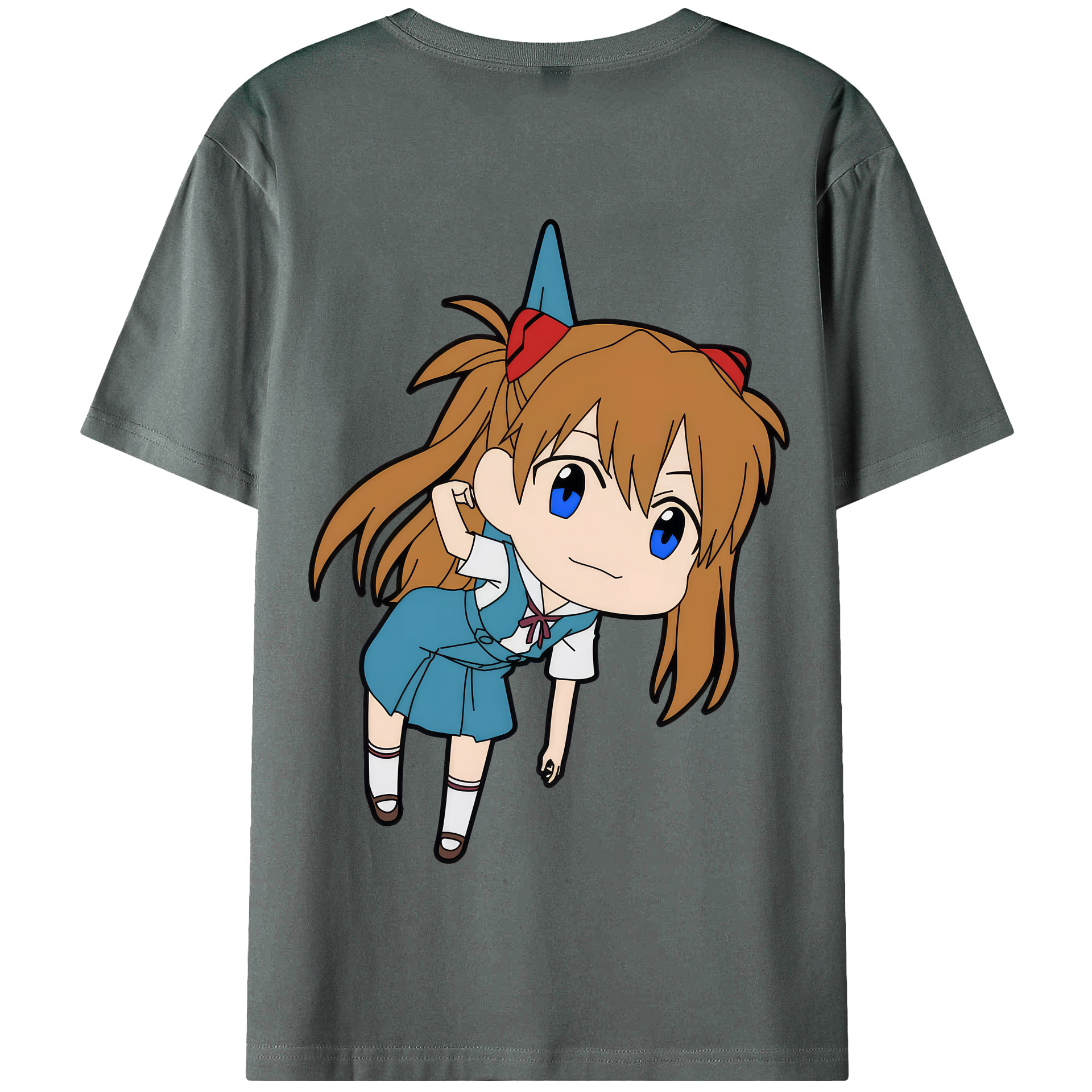 （画像用） EVA 新世紀エヴァンゲリオン 綿100％半袖Tシャツ（背面プリント）
